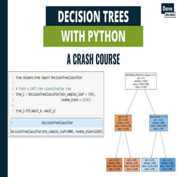 DecisionTreesPython.pdf for machine learning | PPT
