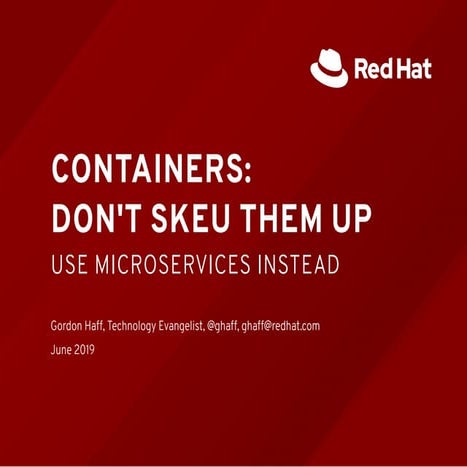 Containers: Don't Skeu Them Up