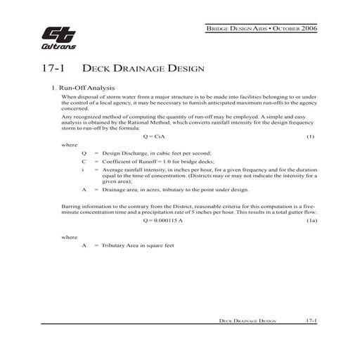 Deck drainage design | PDF
