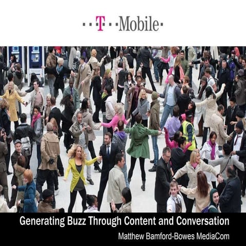 T-Mobile From Liverpool Street to Trafalgar Square. Social.