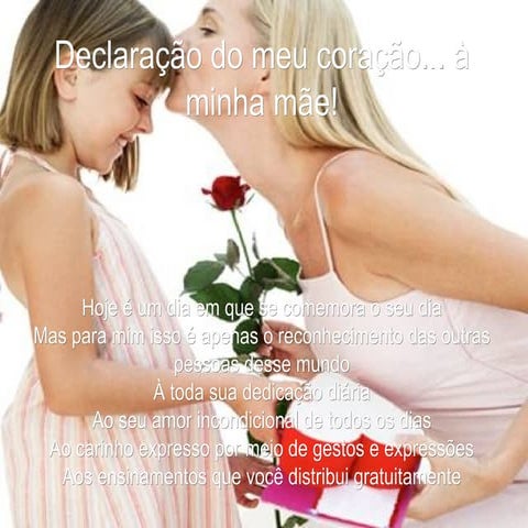 Declaracao do meu coracao