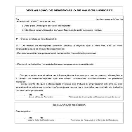 Declaracao valetransporte   cópia