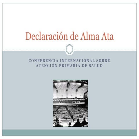 Declaracion de alma ata 