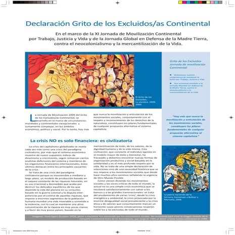 Declaracion Grito 2009