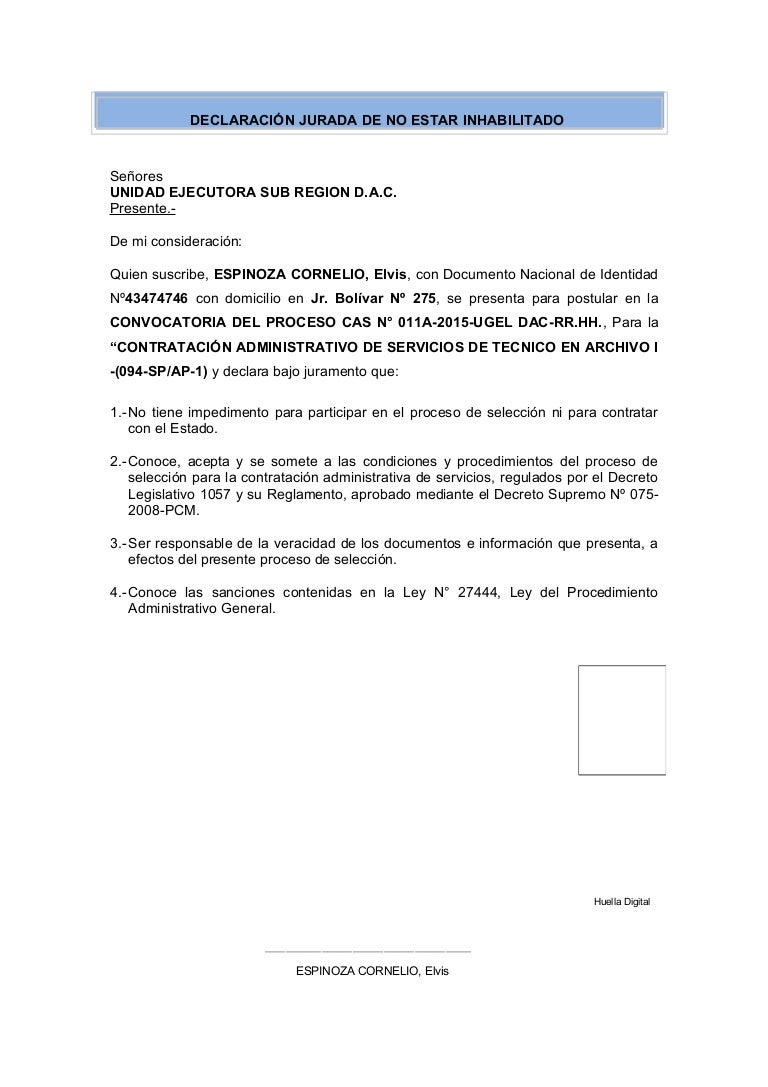 Carta De Solteria - Soalan an