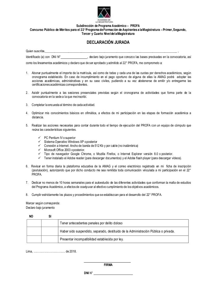 Declaracion jurada compromiso_academico_22pprofa Declaracion jurada compromiso_academico_22pprofa