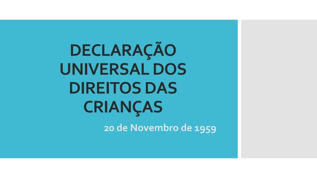 Declaração universal dos direitos d...