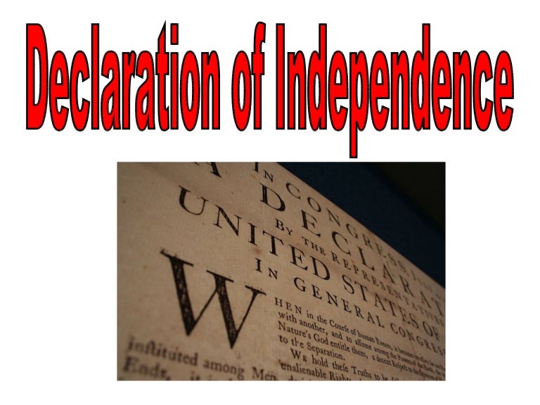 declaration of independence definition declaration of independence definition