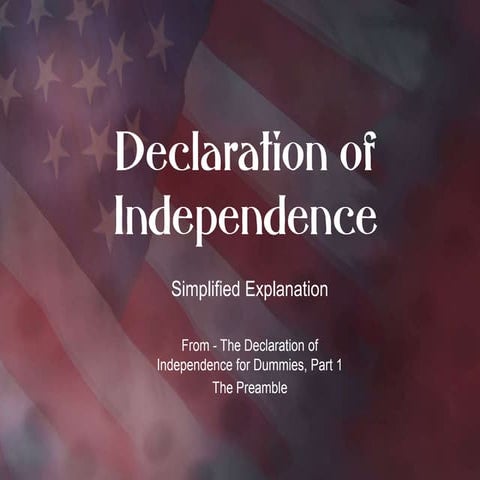 Declaration of Independence