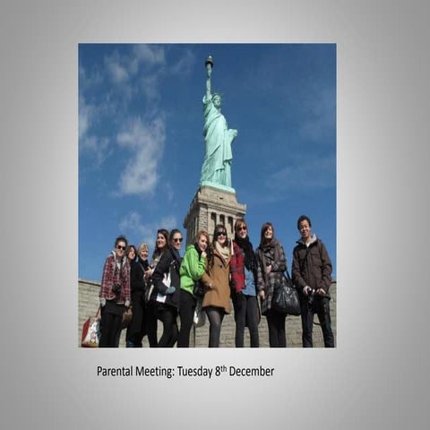 Dec meeting for parents