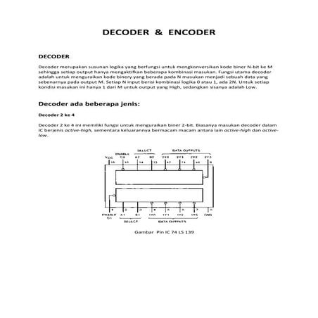 Decoder&encoder | PDF