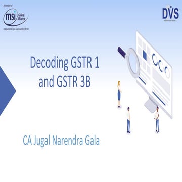 Decoding GSTR-1 and GSTR-3B