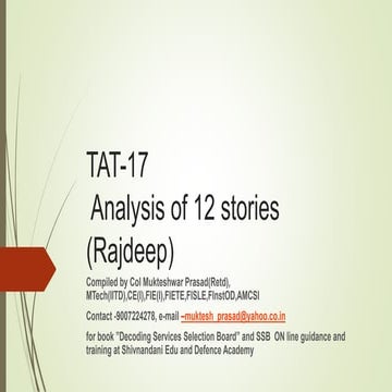 Decoding tat 17  analysis