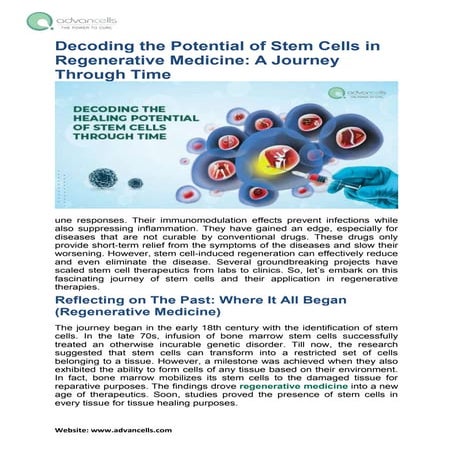 Decoding the Potential of Stem Cells in Regenerative Medicine.pdf