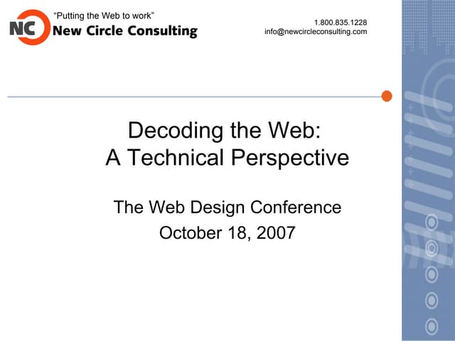 Decoding the Web