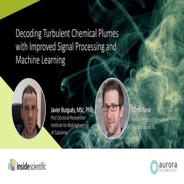 Decoding Turbulent Chemical Plumes With Improved Signal Processing and Machin...