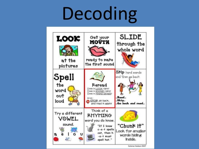 Decoding words