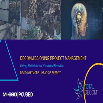 Decommissioning Project Management | PPTX | Mechanical and Industrial ...