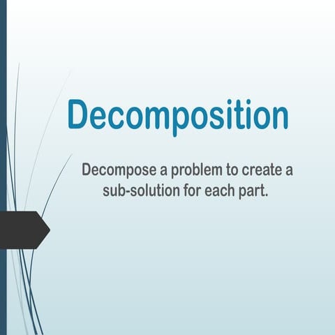 Computation Thinking: Decomposition.pptx