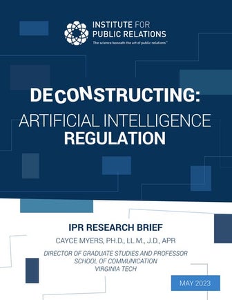 Deconstructing: Artificial Intelligence Regulation