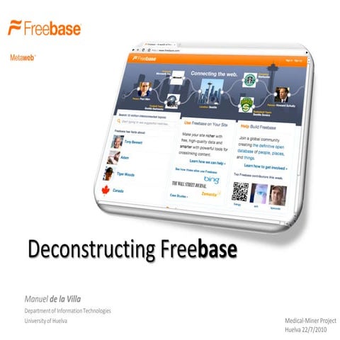 Deconstructing freebase