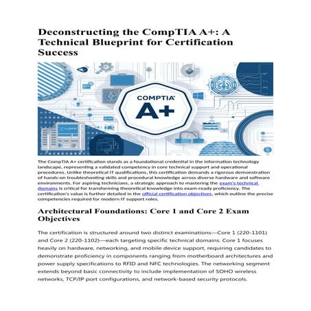 aplus-core1-practicetests-220-1101 - Practice Tests | PDF