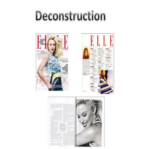 Fashion Magazine Deconstuction