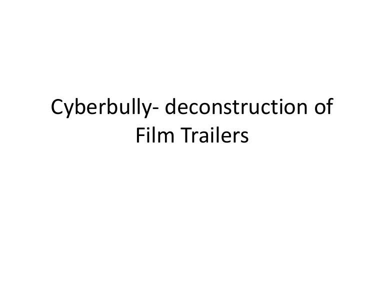 deconstruction film trailers