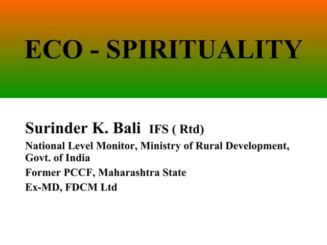 Eco-spirituality
