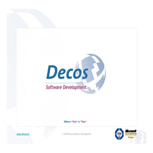 Decos Offshore Software Development Company