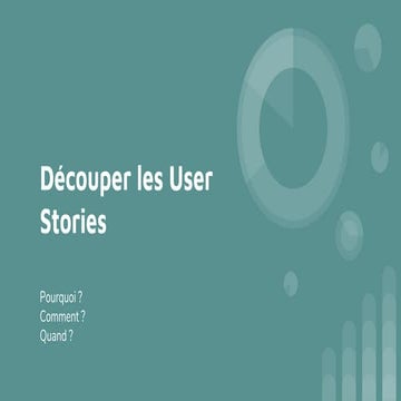 Formation : découper des User Stories