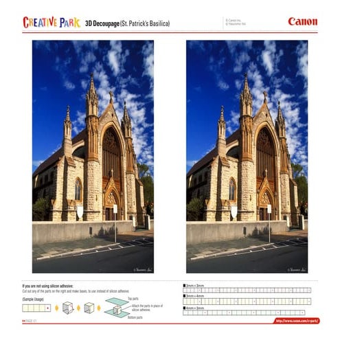 Decoupage basilica e-ltr