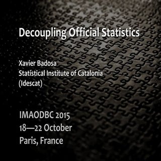 Decoupling Official Statistics