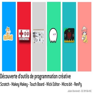 Découverte outils de programmation créative | PDF
