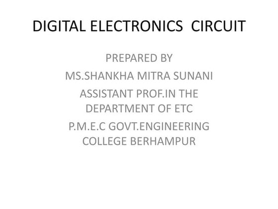 Modulo n counter | PPT