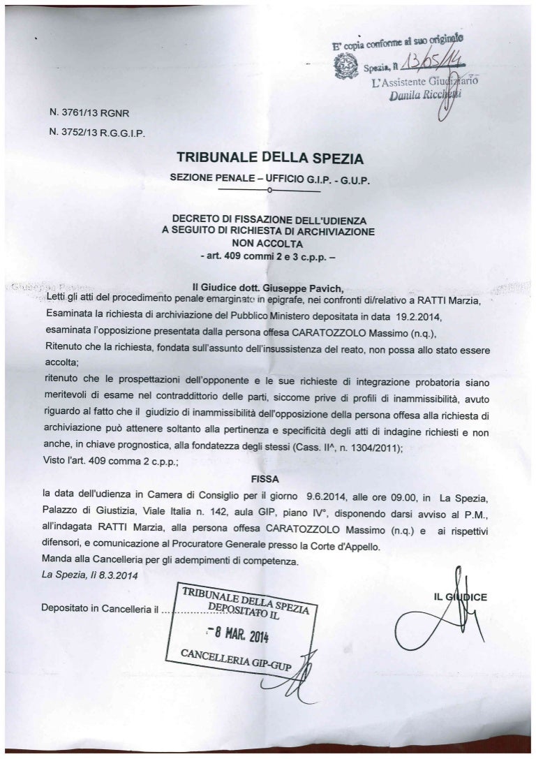 Art 129 Cpp Udienza Preliminare