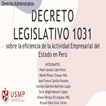 DECRETO LEGISLATIVO 1031.pptx