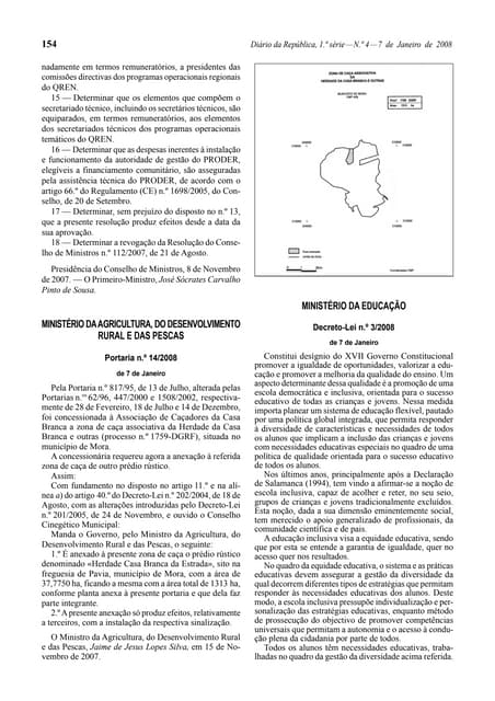 Decreto lei 3   2008 de 7 janeiro