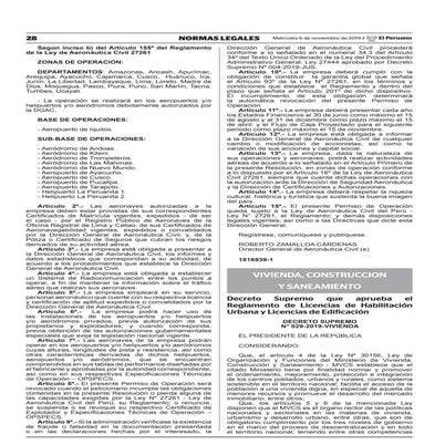 Decreto supremo que aprueba el reglamento de licencias de habilitación urbana...