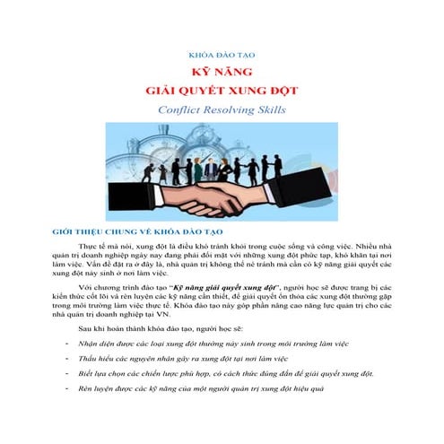De cuong   ky nang giai quyet xung dot - lai the luyen - 2021
