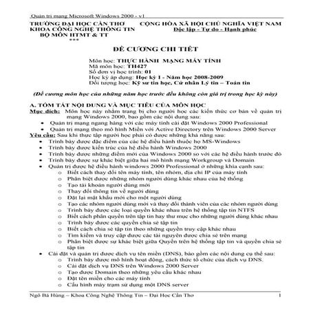 De Cuong Thuc Hanh Mang May Tinh