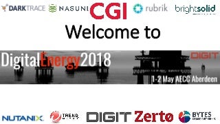 Digital Energy 2018 Day 2