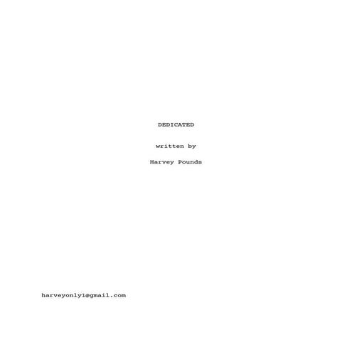 Dedicated new script