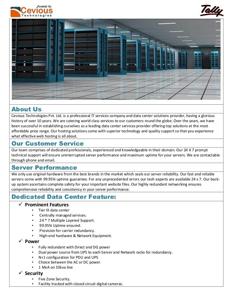 Dedicated Server Price