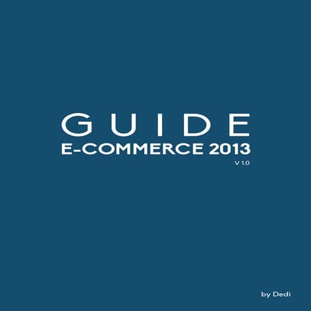 Guide E-Commerce by Dedi