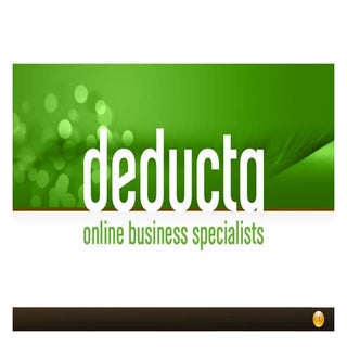 Deducta ½ day event 29. marts 2012 ...