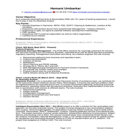 Resume_Hemant_Umbarkar