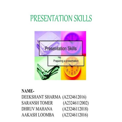 Presentation Skills