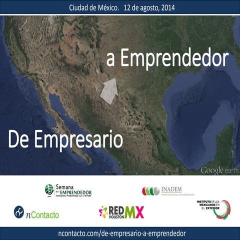 De Empresario a Emprendedor