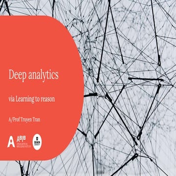 Deep analytics via learning to reason
